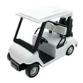 thumbnail image 1 of Alloy Mini Golf Cart Model with Clubs Decorative Accent For Adults Kids Room, 1 of 21