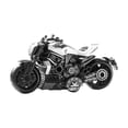 thumbnail image 1 of Alloy Motorcycle Model Toy, Pull Back Inertia Powered Vehicle, Simulation Racing Bike Model, Durable Metal And Abs Construction Toy For Desk Display And Interactive Play, 1 of 7