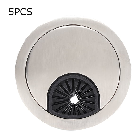 Alloy Desk Outlet Cover with Threading Hole for Computer Wires