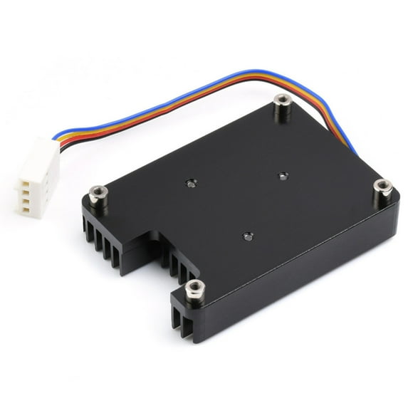 Alloy PWM Adjustable Speed Radiator with Fan for Raspberry Pi Module 4