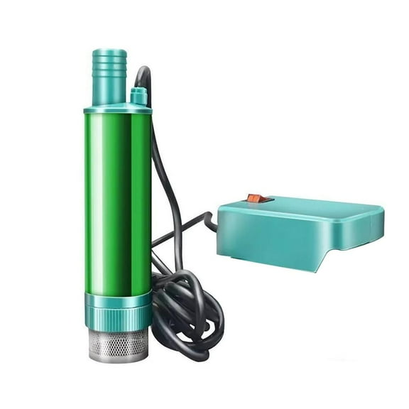 Alloy Plastic Small Submersible 2 in 1 Pump for Diesel, Oil and Water with 24V Power Supply, Suitable for Garden, Home, Farm, Ranch Use
