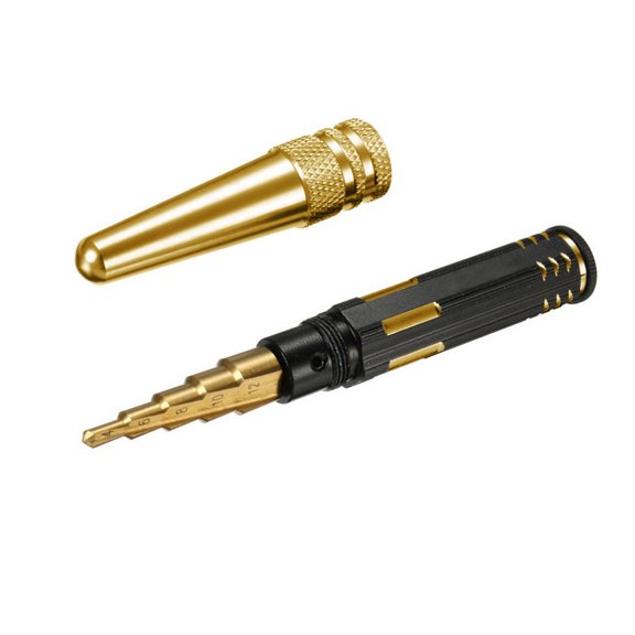 Alloy Plated Step Reamer Trapezoidal Drill Bit For Hobbyists Model Projects