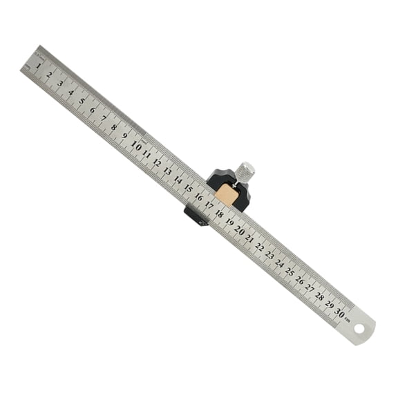 Alloy Positioning Block Ruler 45 90 Degree Angles Measuring Combination Square