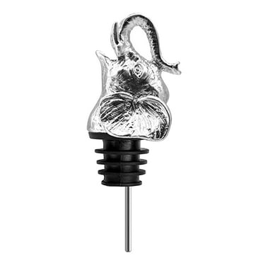 Alloy Pourer Aerator and Decanter for Red and White Elephant
