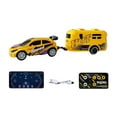 thumbnail image 1 of Alloy RC Racing Car Car Pocket Desktop Micro Drift Racing Car 1:24 2.4GHz Remote Control Cars,Two Batteries Drifting Tires Sport Race Car Toys,Christmas Gifts for Grandkids(Yellow), 1 of 9