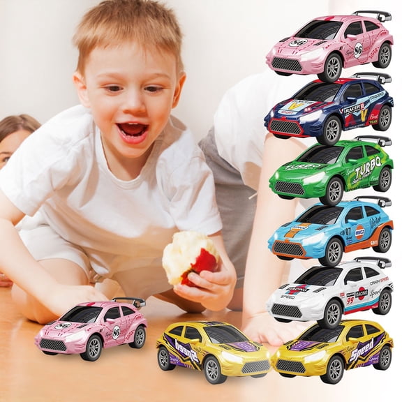 Alloy RC Racing Car, Pocket Desktop Micro Drift Car, White