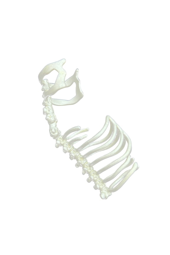 Alloy Rings with Spine Detail Party Festival Rings Trendy Finger Accessory Suitable for Parties and Music Festivals