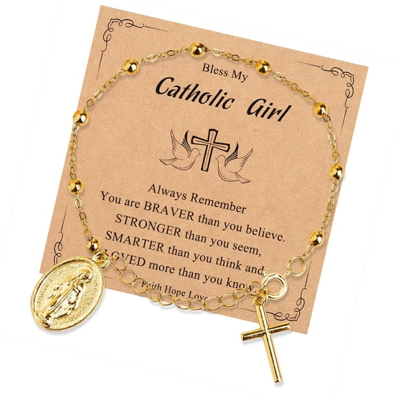 Alloy Rosary Jewelry With Detailed Crosses Charm Suitable For Prayer Ceremonies Casual Outfits Or Special Event