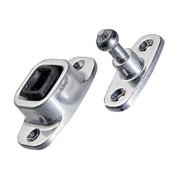 Alloy Rustproof Door Catches Holder Stopper with Anti Collision Buffer for Impacts Protections During Door Operate