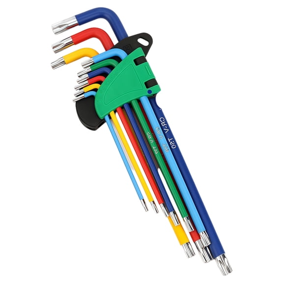 Alloy Steel Hexagonal Key Wrenches Spanner Compact Corner Design Professional Hand Tool Multiple Size Set For Mechanics