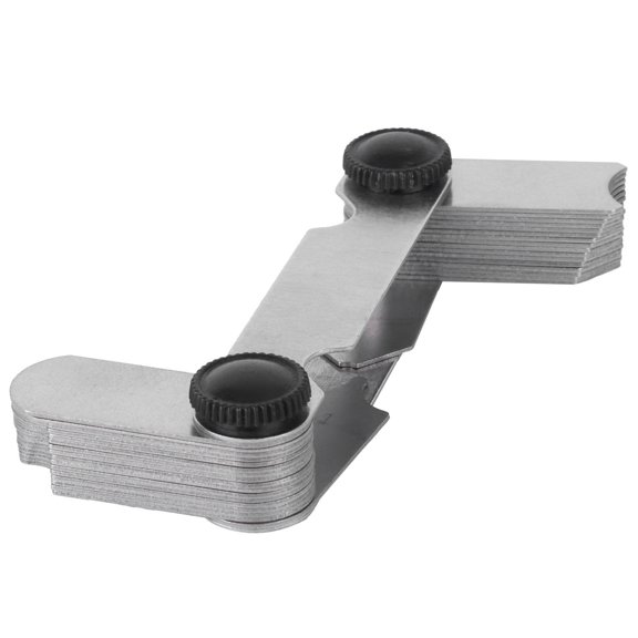 Alloy Steel Radius Gauge Set R1-7mm Concave Convex Arc Fillet Measuring Tool