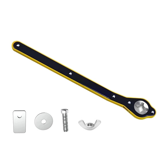 Alloy Steel Ratchet Wrench Car Jacks Lug Wrench Tool for Quick Tire Replacement for Emergency Tire Wheel Replace