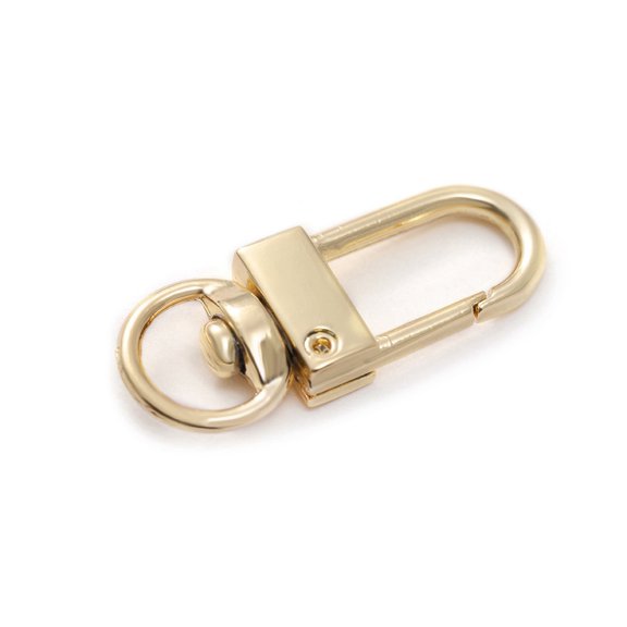 Alloy Swivel Snap Clasps for bag Making Golden 33x13mm