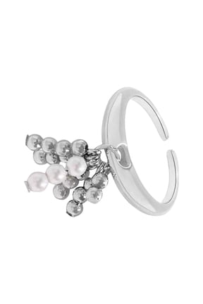 Alloy Tassels Rings With Steel Beads Perfect For Everyday Wear Parties And Dates Enhancing Individual Charm