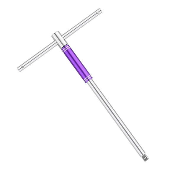 Alloy Tire Iron 1/2Inch Socket Wrench Nonslip Grip For Automotive Repair Work