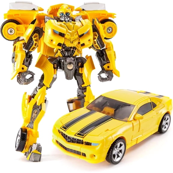 7-Inch Alloy Transformer Bumblebee (F) | Manual Transformation Portable Collectible Action Figure for Fans