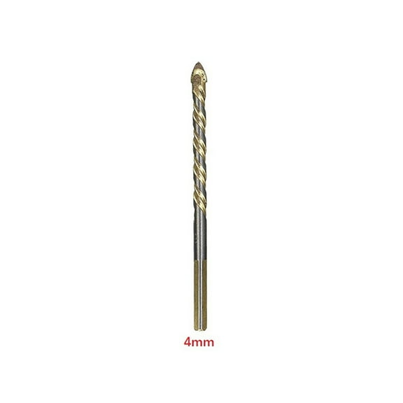Alloy Triangle Drill Bit for Porcelain Tile Concrete Brick Glass Hole Punch 4Mm