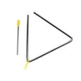 thumbnail image 1 of Alloy Triangular Percussion Instrument Triangle Musical Instrument for Learning, 1 of 17