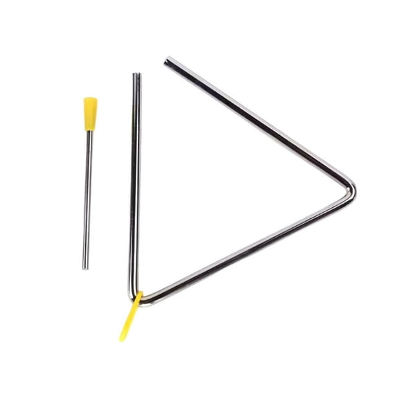 Alloy Triangular Percussion Instrument Triangle Musical Instrument for Learning