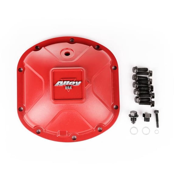 Alloy USA Aluminum Differential Cover, Dana 30, Red 11210 Fits select: 2015-2018 JEEP WRANGLER UNLIMITED, 2012-2014 JEEP WRANGLER