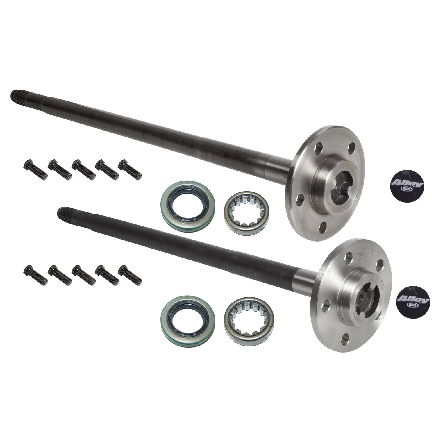 Alloy USA Axle Shaft Kit; 9006 Cherokee/Wrangler XJ/YJ/TJ, for Dana 35
