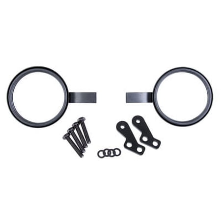Alloy UTV Mirror Kit w/A-Pillar Mounts Compatible With Polaris RANGER RZR XP TURBO FOX Edit. 2018