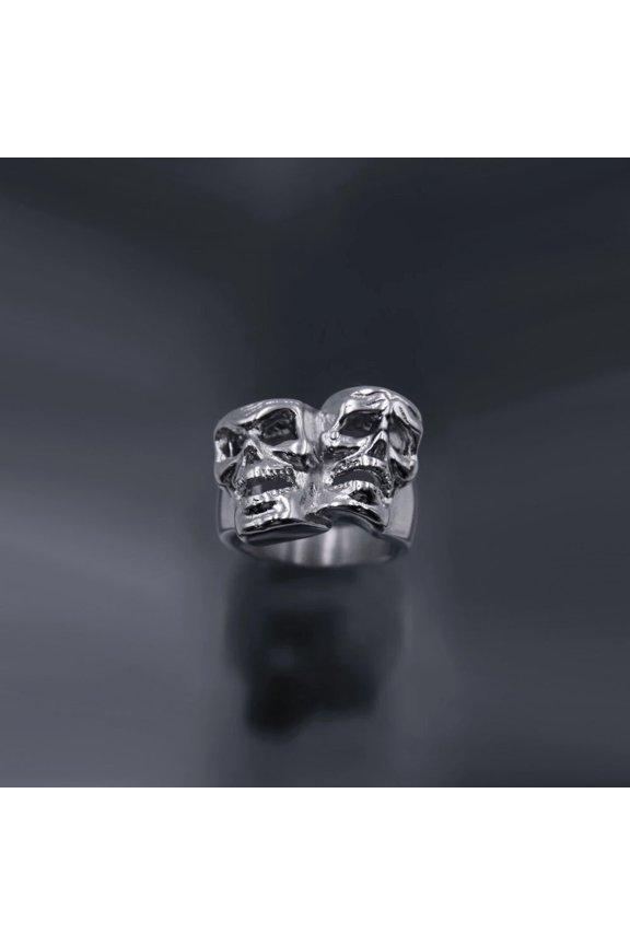 Alloy Unisex Rings with Unique Designs: Poker, Teddy Bear, Bunny, Clown, Spider, and More