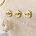 thumbnail image 1 of Alloy Wall Hook, Self Adhesive Coat Hook for Hanging Clothes and Bags, Small Decorative Wall Mount Hook for Entryway, Bedroom, and Bathroom Organization, 1 of 5