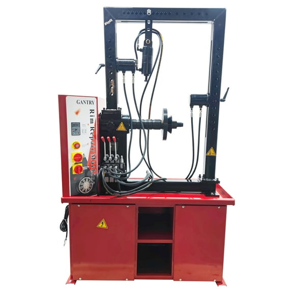 Alloy Wheel Straightener Auto Rim Repair Refurbishment Machine Wheel Straightening 220V