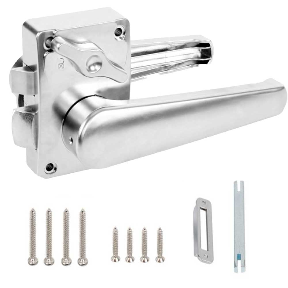 Alloy Yacht Rv Bathroom Door Lock RV Door Lock Lock Latch Handle Knob ...