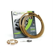 AlloyGator  - Set of 4 Exclusive Profile Wheel Protectors 12 to 24 Gold K4GLDEXC