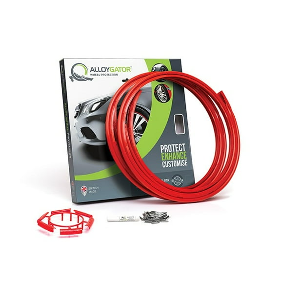 Alloygator K4RDINT 19 ft. Inter Wheel Rim Protector, Red