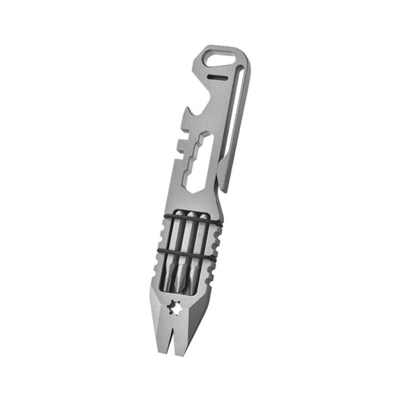 Alloys Crowbars Pry Rod With Bottle Openers Tool Hand Wrenches Screwdriver for Outdoor Camping Cycling
