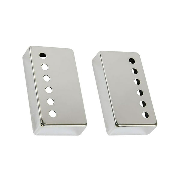 Allparts 49.2mm Nickel Humbucking Pickup Cover Set