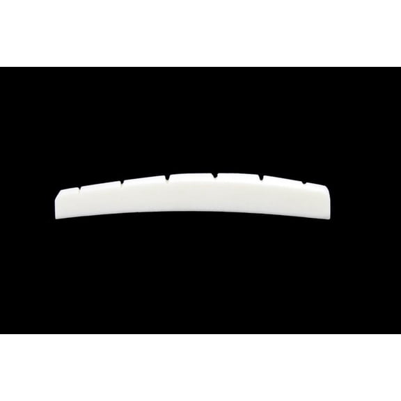 Allparts Slotted Bone Nut, Radiused for Fender, 1-11/16" x 1/4" x 1/8"