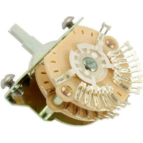 Allparts EP-0078 4-Pole 5-Way Oak Grigsby Super Switch