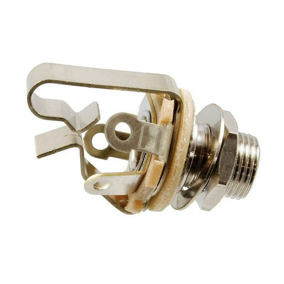 Allparts EP-0555 Switchcraft 2T11 Dual Contact 1/4 in. Input Jack, Single item