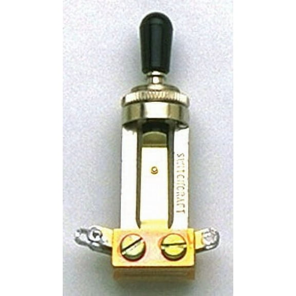 Allparts EP-4367 Switchcraft Straight Toggle Switch, No finish