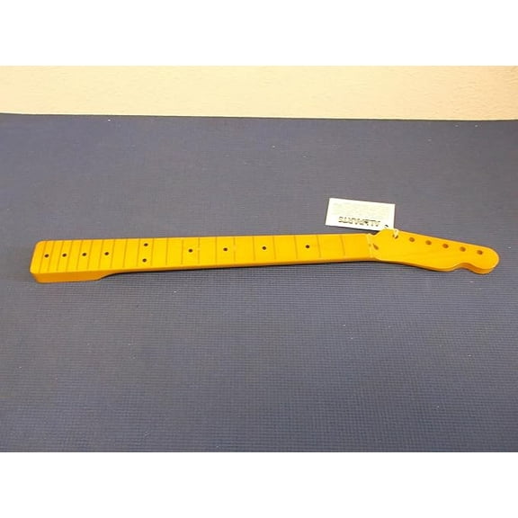 Allparts, Neck for Tele 1 Piece Maple Replacement and Small Parts for Electric Guitar (TMNF-FAT)