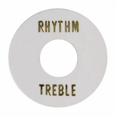 AP-0663-025 White Plastic Rhythm/Treble Ring