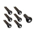 thumbnail image 1 of Allparts Slotted Ebony Bridge Pins, 1 of 3