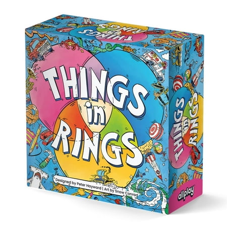 Things in Rings Family Card Game for Ages 8 +, from Asmodee