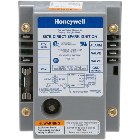 Allpoints B2952573 1031007 Module - Ignition - 25V - 6-Second for Ultrafryer - Gray