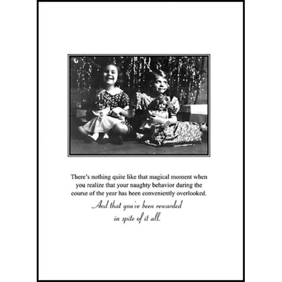 Allport Editions In Spite Of It Bloodshot Press Funny Christmas Card (1 card/1 envelope)