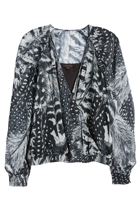 Womens Fara Stretto Wrap Top 2 White - NWT $199