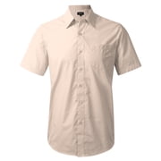 3t ivory dress shirt Boys' Ivory Cotton Blend Dress Shirt and Tie Set (Color 19) – SPRING NOTION main image 1