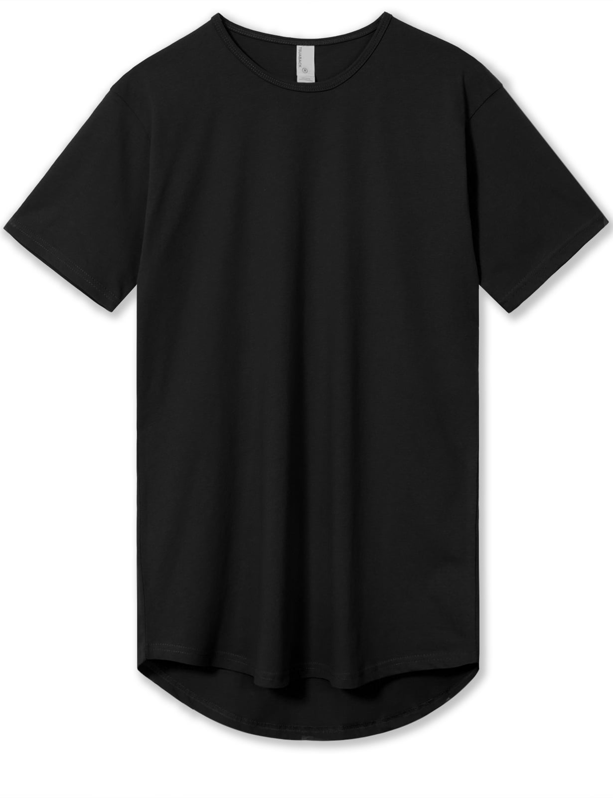 longline black tshirt