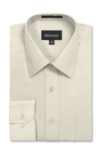 Shop Ivory Dress Shirts for Men with Stylish Fits and Classic Looks