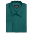thumbnail image 1 of Allsense Men's Regular-Fit Long-Sleeve Dress Shirt, Teal Green, 2X-Large, 1 of 1
