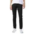 thumbnail image 1 of Allsense x Victorious Men's Casual Skinny Fit Twill Jeans, Black, 28" Waist x 30" Length, 1 of 1